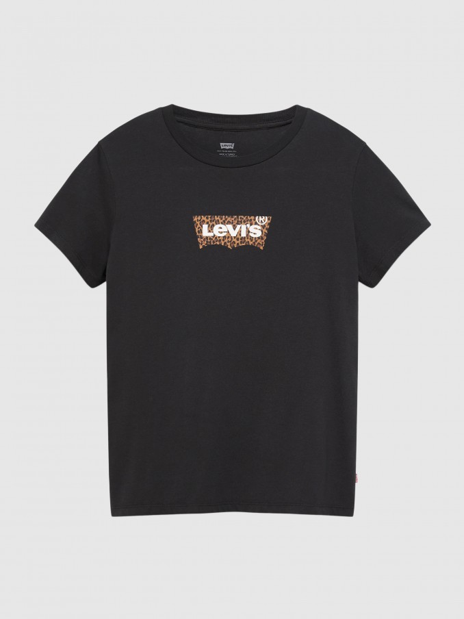 T-Shirt Woman Black Levis