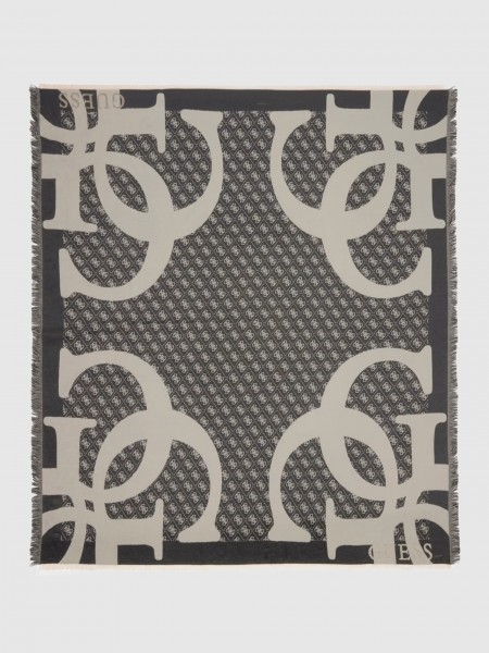 Scarves Woman Black Guess