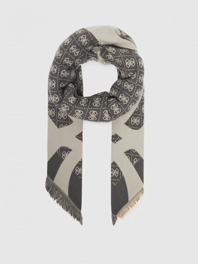Scarves Woman Black Guess