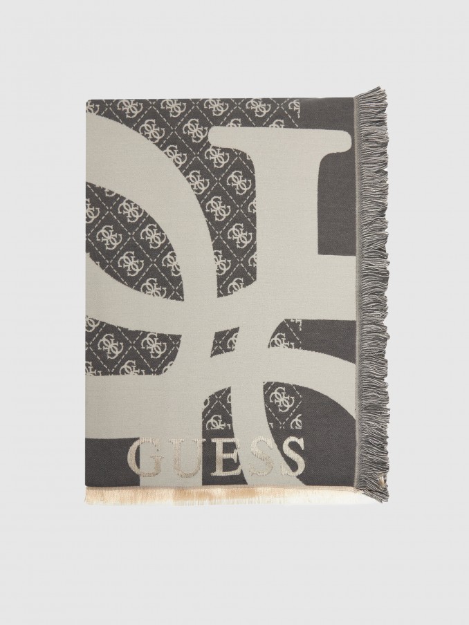 Scarves Woman Black Guess