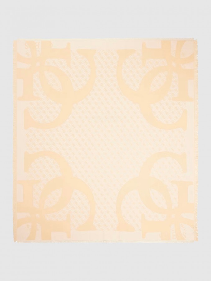 Scarves Woman Beige Guess