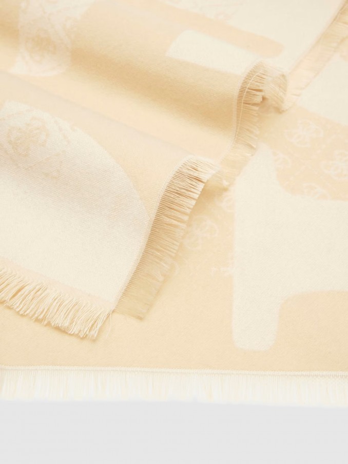 Scarves Woman Beige Guess