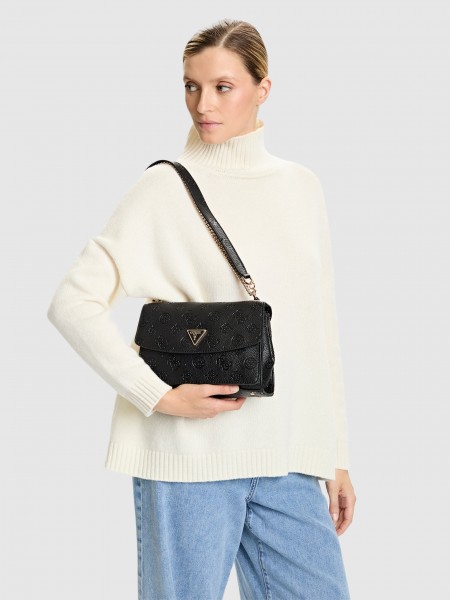 Monedero Mujer Negro Guess Monedero Mujer Negro Guess