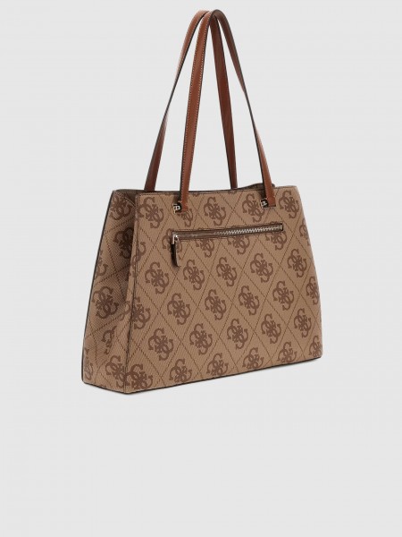 Tote Bags Woman Beige Guess Tote Bags Woman Beige Guess