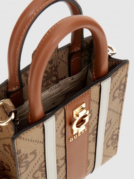 Bolsos de Mano Mujer Beige Guess Bolsos de Mano Mujer Beige Guess