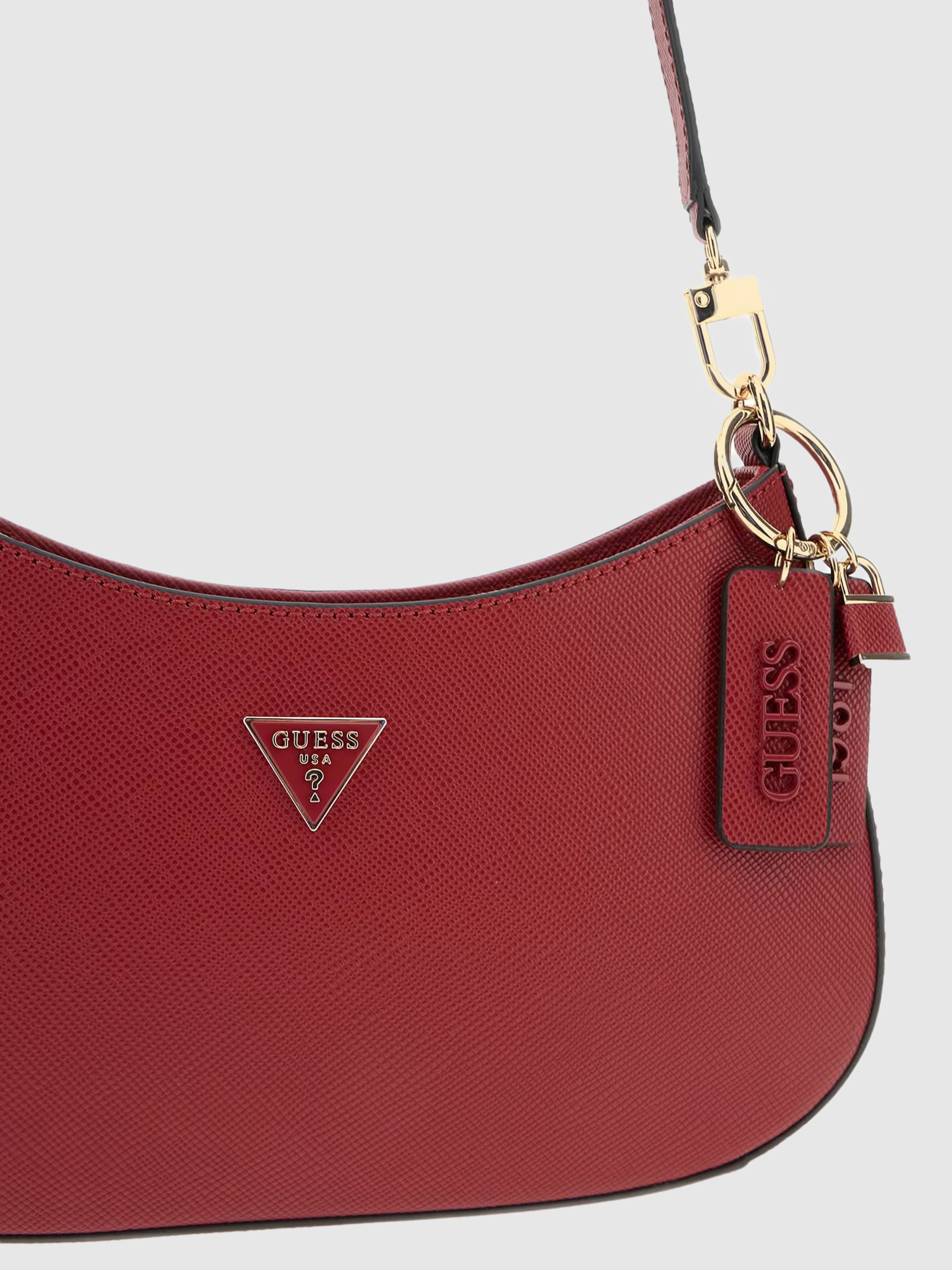 Bolsos de Hombro Mujer Rojo Guess