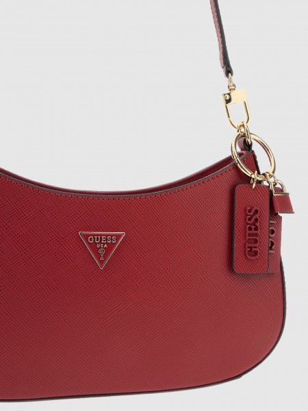 Shoulder Bags Woman Red Guess