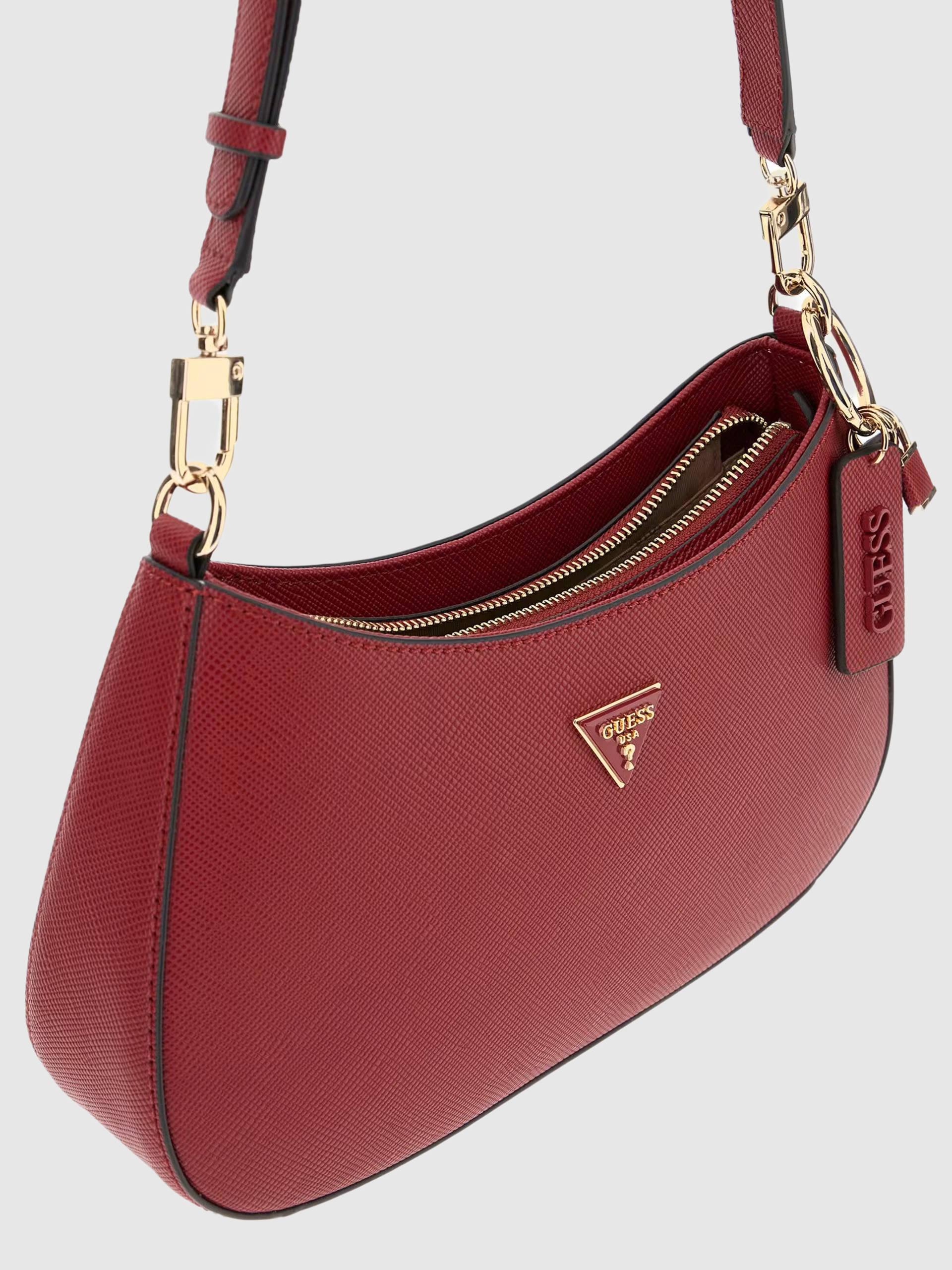 Bolsos de Hombro Mujer Rojo Guess