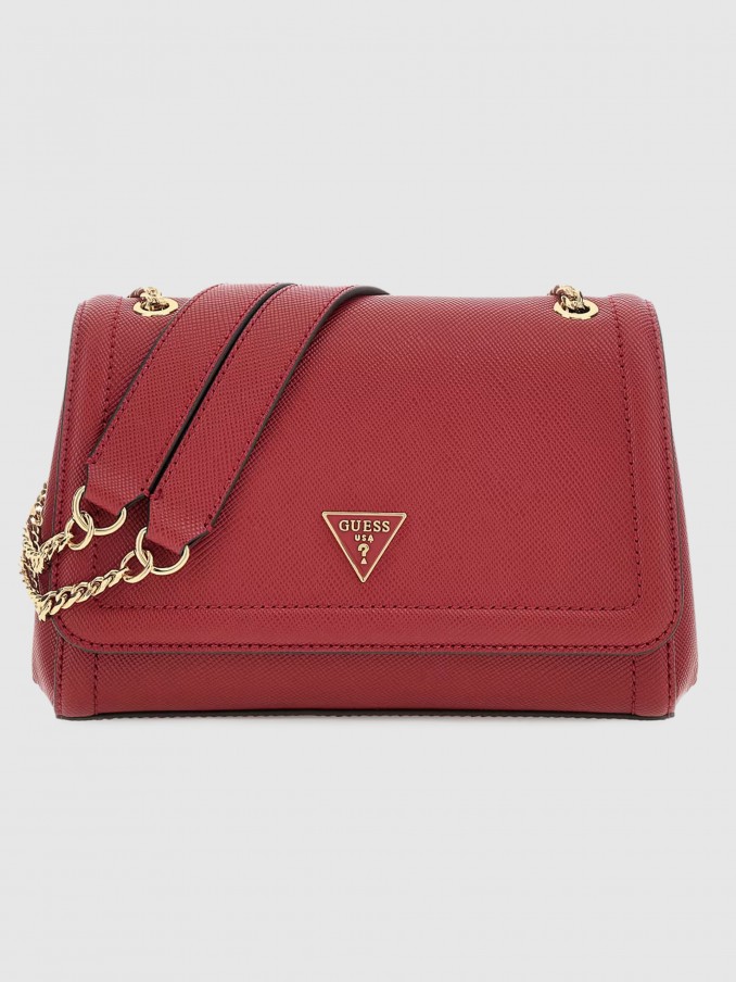 Shoulder Bags Woman Red Guess