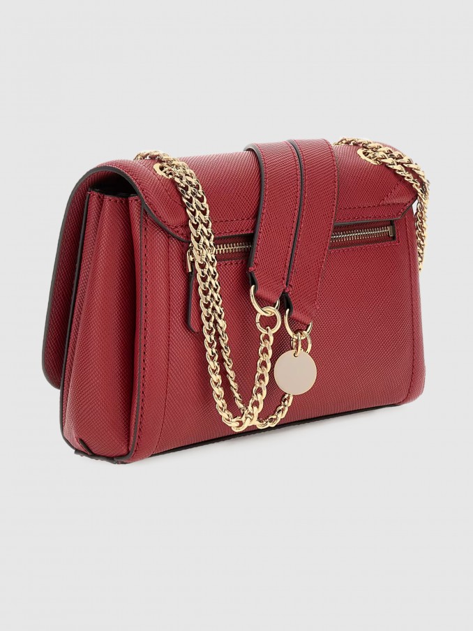 Shoulder Bags Woman Red Guess
