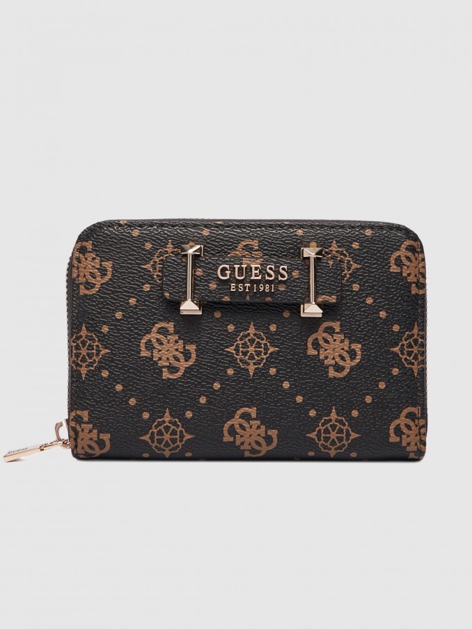 Coin Walle Woman Brown Guess