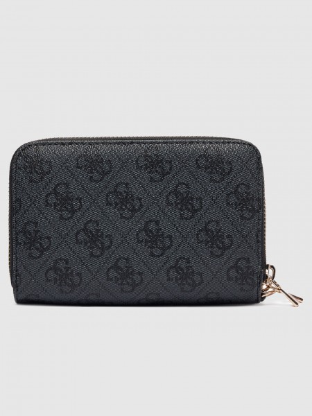 Monedero Mujer Negro Guess Monedero Mujer Negro Guess