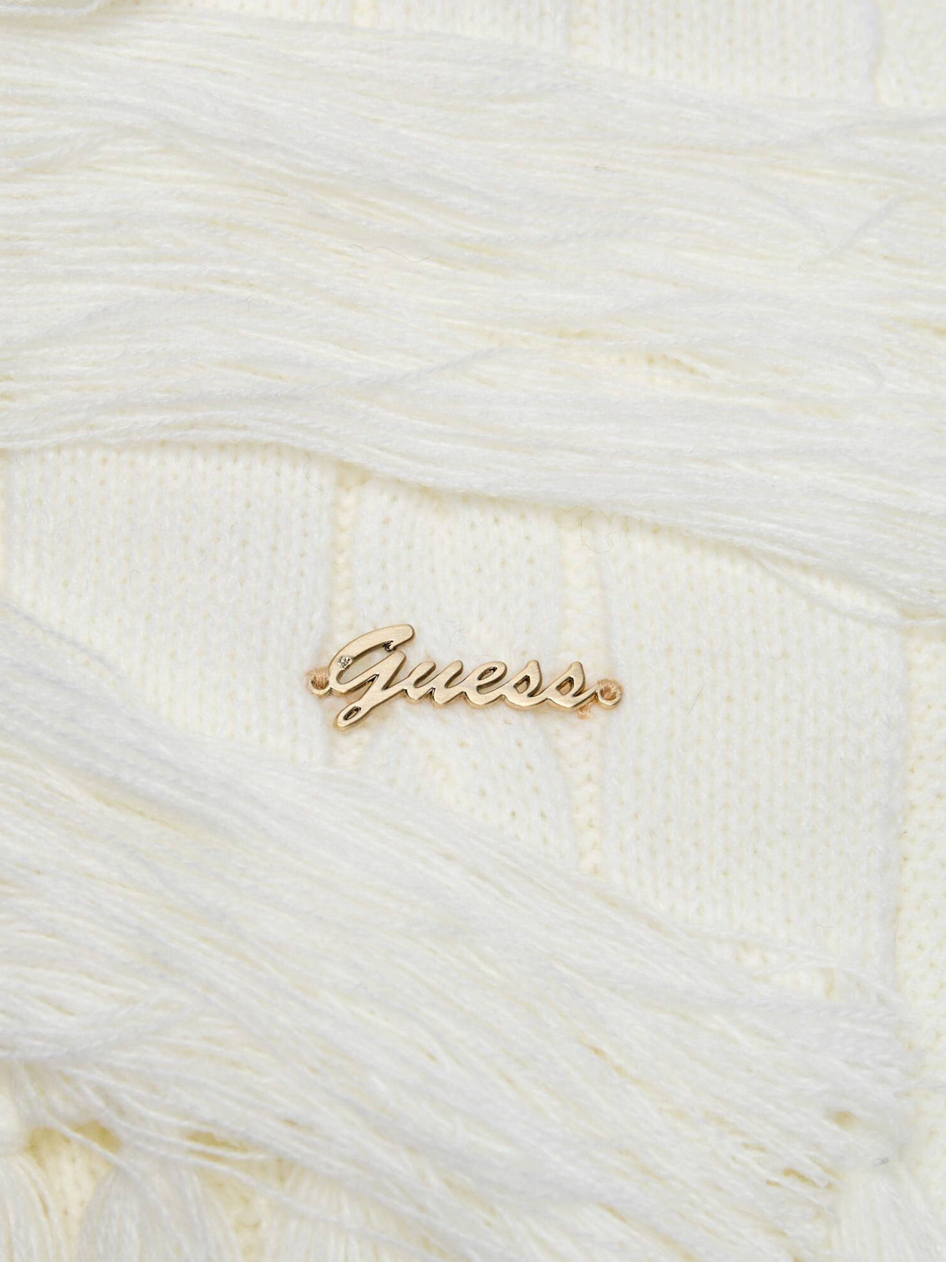 Bufandas Mujer Crema Guess
