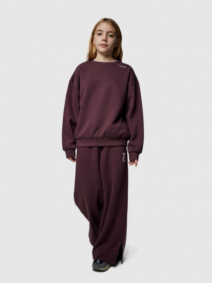 Pantalones Niña Burdeos Name It
