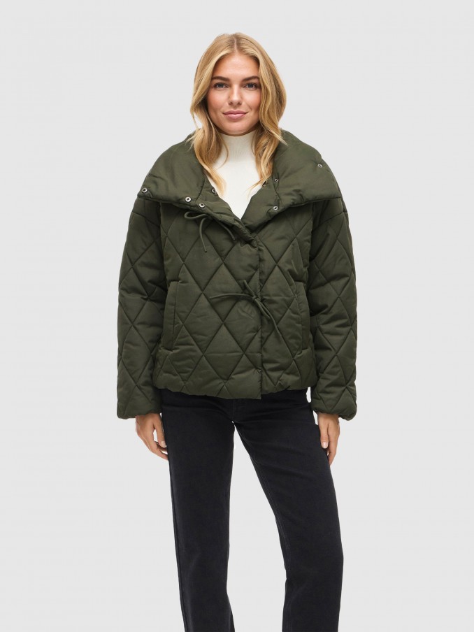 Chaqueta Mujer Verde Vila