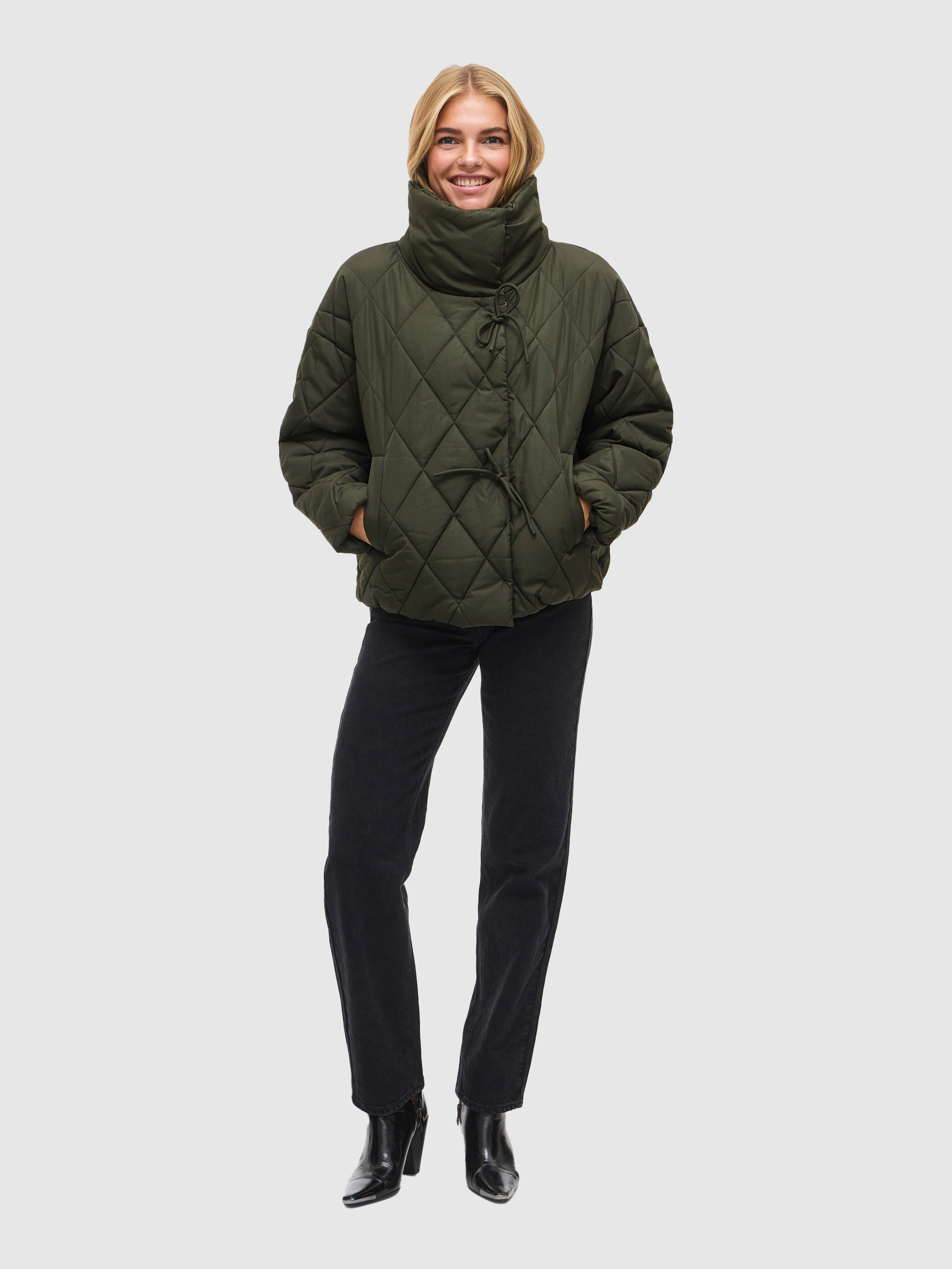 Chaqueta Mujer Verde Vila