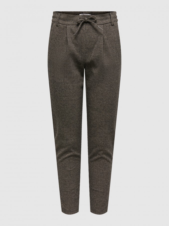 Pantalones Mujer Marrn Only