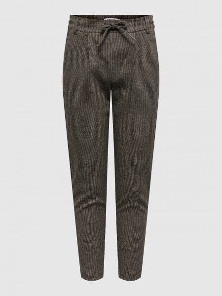Pants Woman Brown Only Pants Woman Brown Only