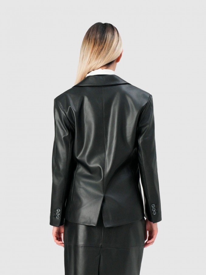 Blazer Mujer Negro Only
