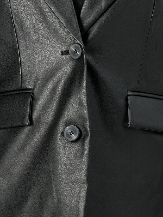 Blazer Mujer Negro Only