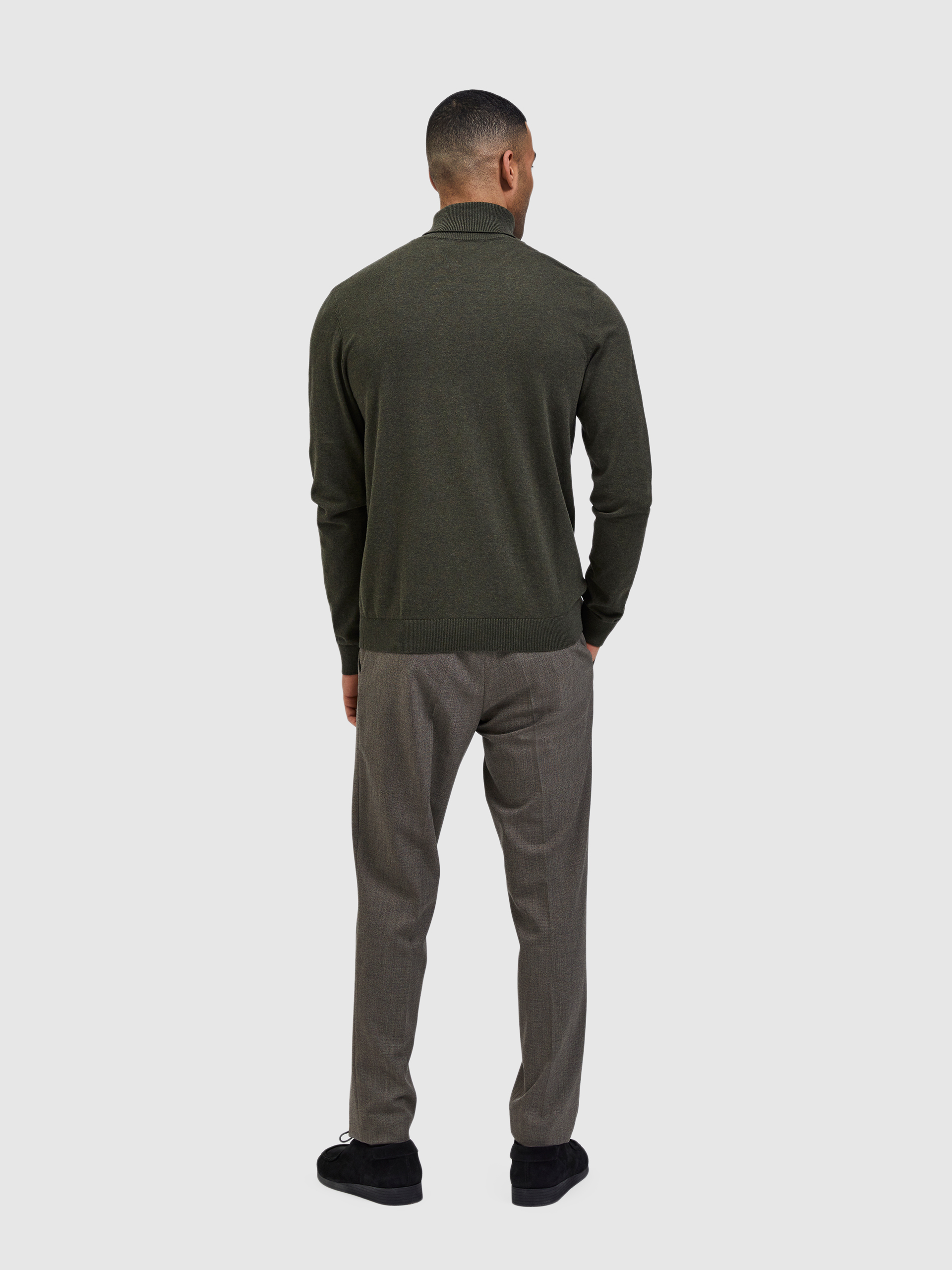 Prendas de Punto Hombre Verde Selected