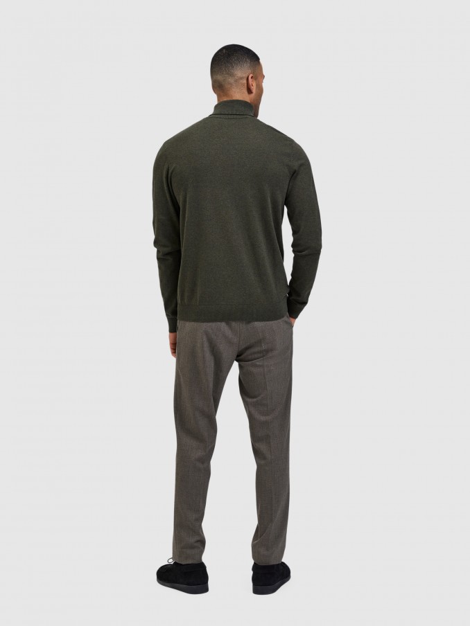 Knitwear Man Green Selected