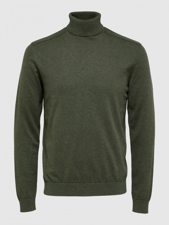 Knitwear Man Green Selected