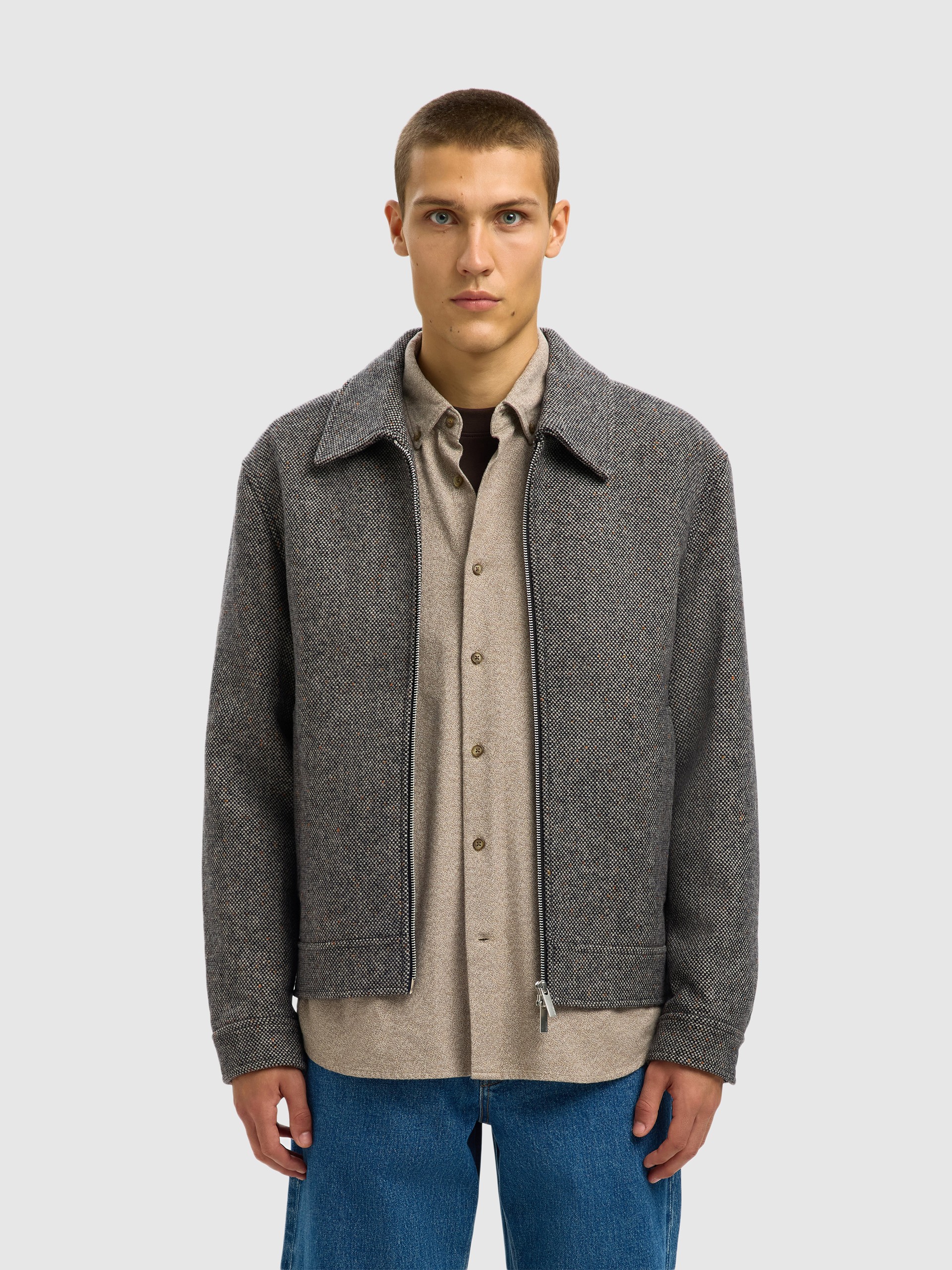 Chaqueta Hombre Marrón Selected