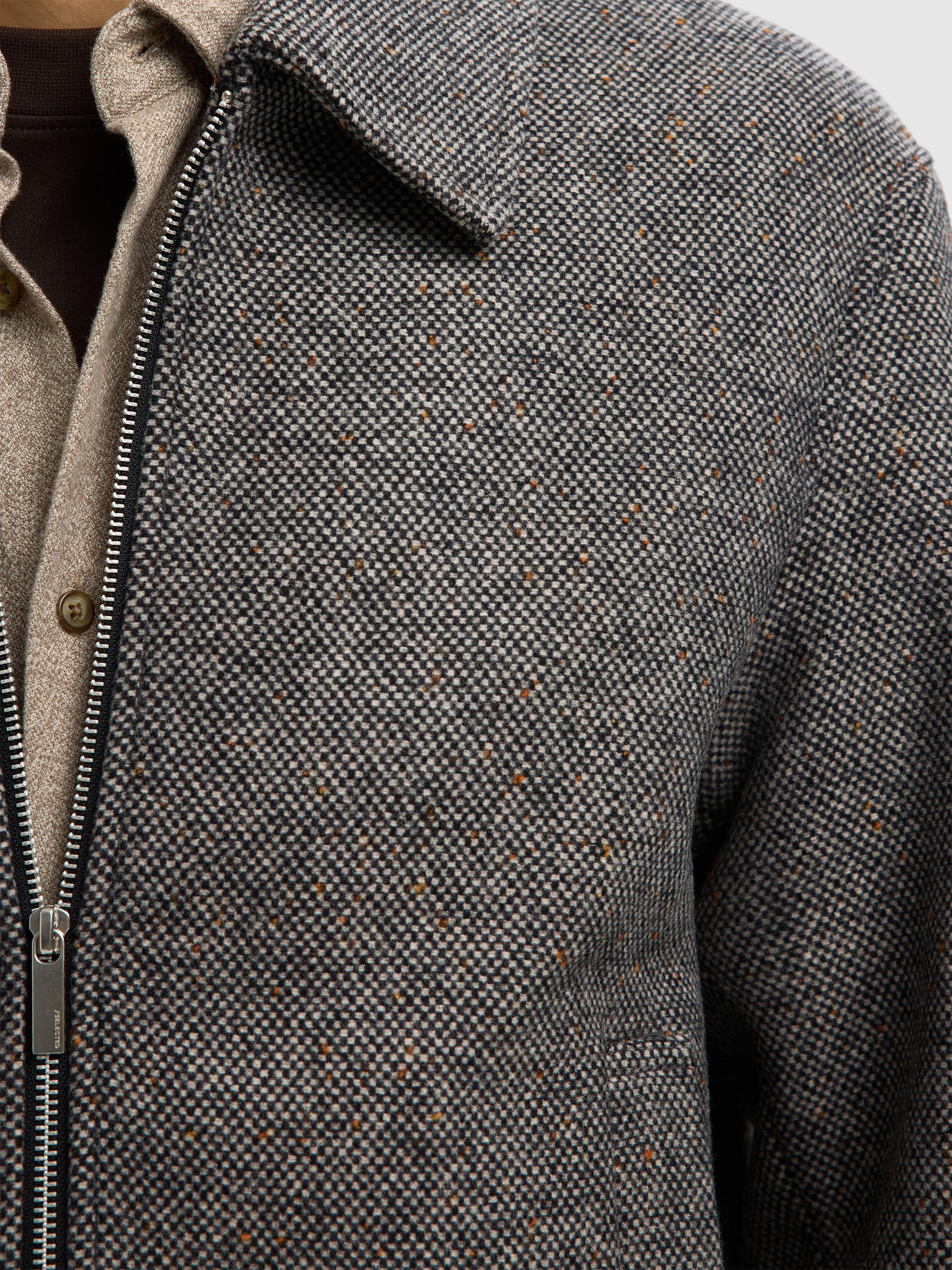 Chaqueta Hombre Marrón Selected