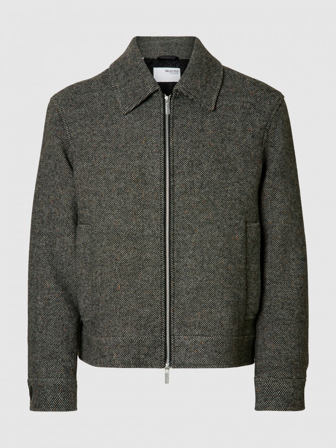 Jacket Man Brown Selected