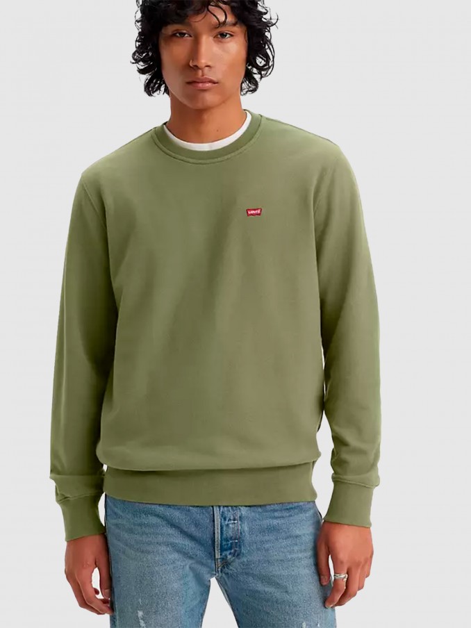 Jumper Man Green Levis