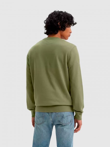 Jumper Man Green Levis