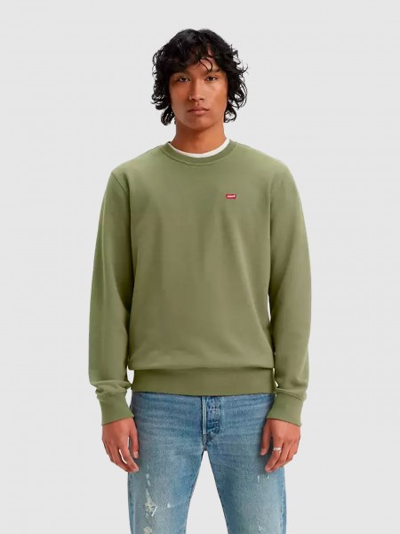 Jumper Man Green Levis