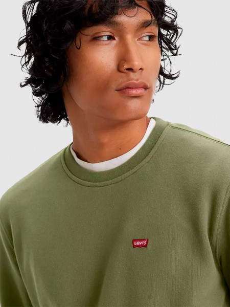 Jumper Man Green Levis