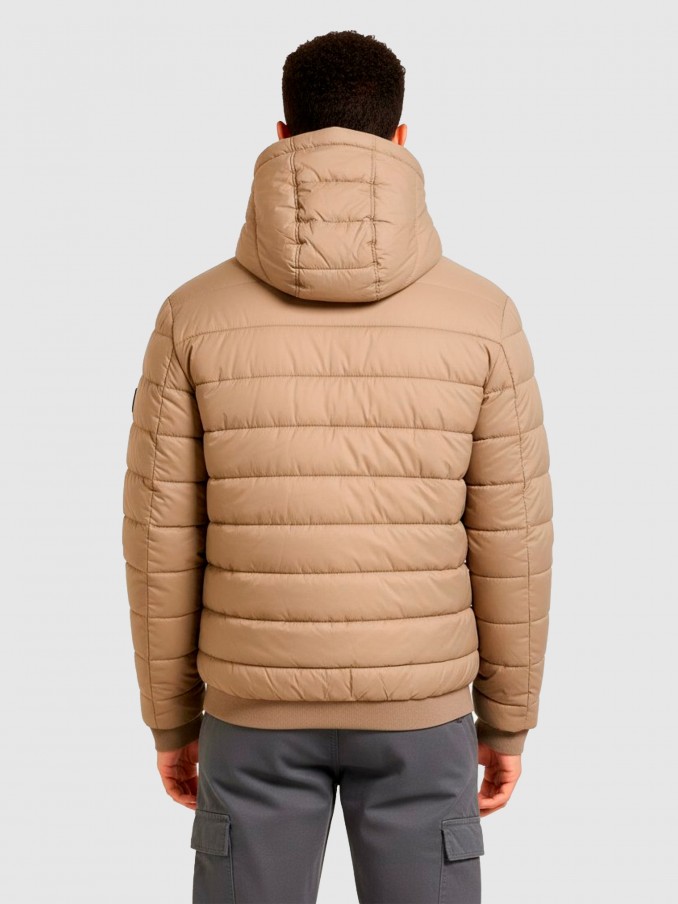 Chaqueta Hombre Beige Boss Orange