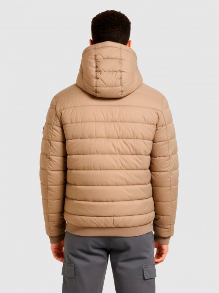 Chaqueta Hombre Beige Boss Orange