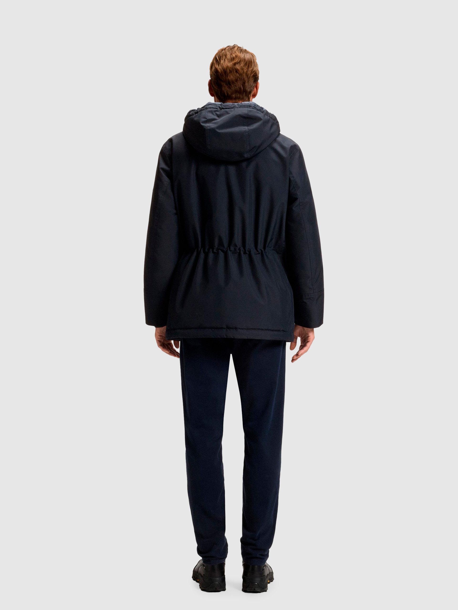 Parka Hombre Azul Marino Boss Orange