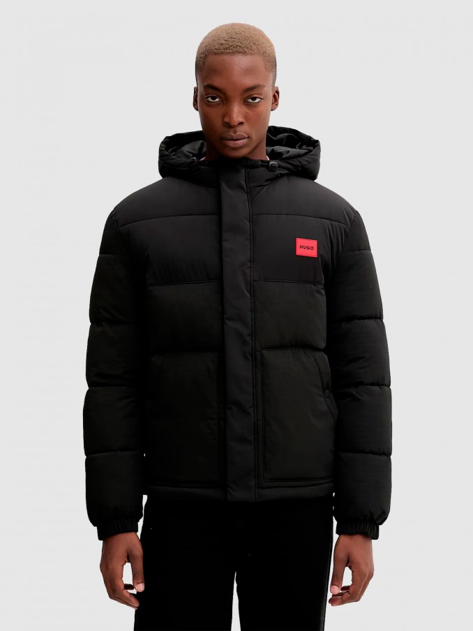 Jacket Man Black Hugo Boss