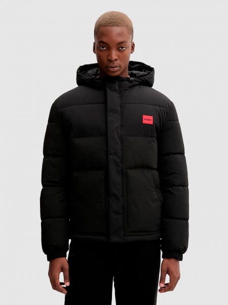 Jacket Man Black Hugo Boss
