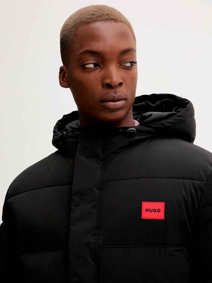 Chaqueta Hombre Negro Hugo Boss