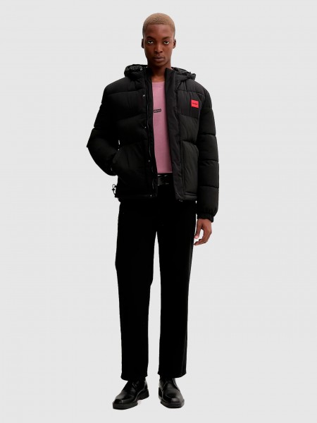 Jacket Man Black Hugo Boss