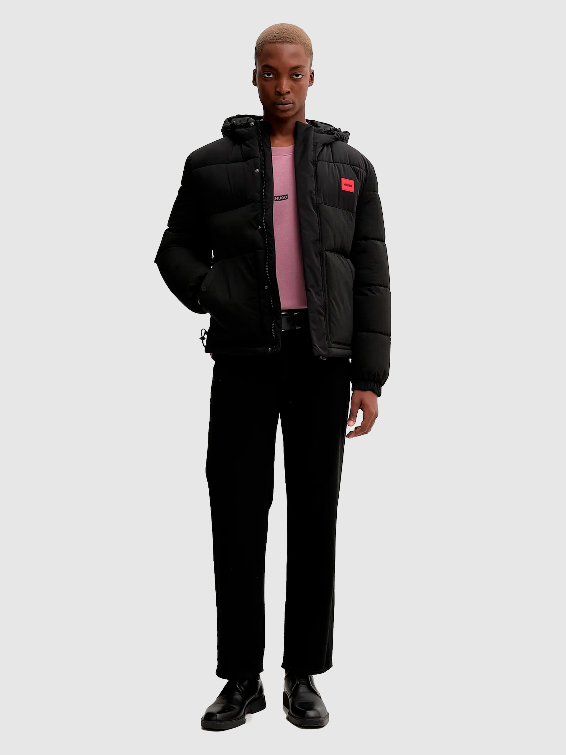Chaqueta Hombre Negro Hugo Boss