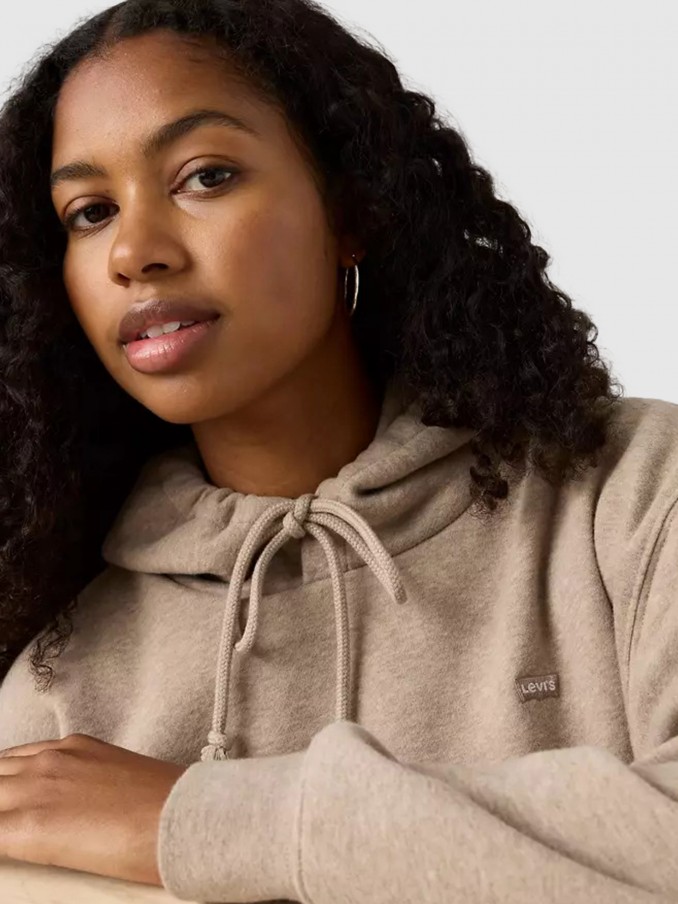 Jersey Mujer Beige Levis