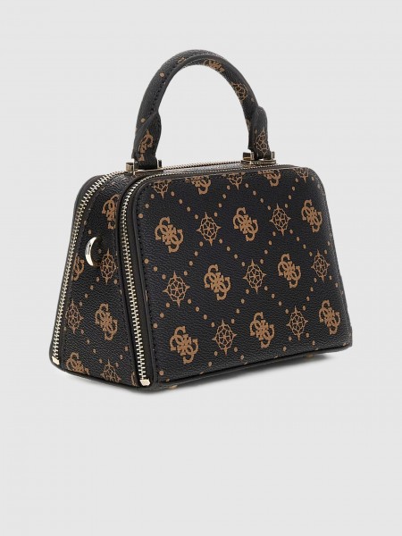 Handbag Woman Brown Guess