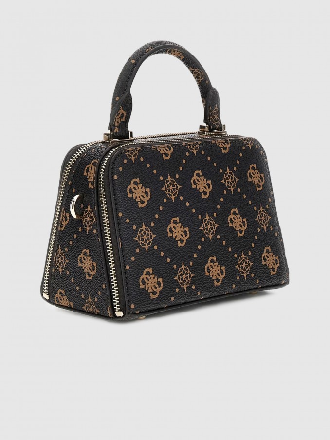 Handbag Woman Brown Guess