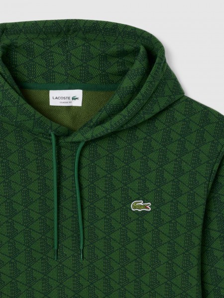 Chaqueta Hombre Verde Lacoste