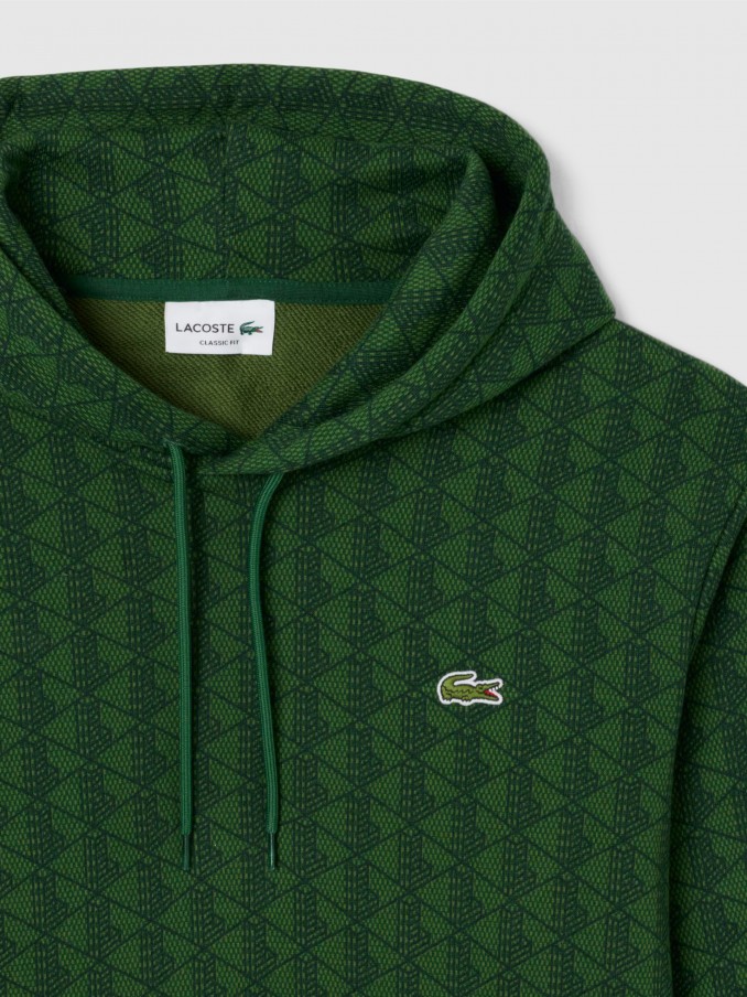 Chaqueta Hombre Verde Lacoste