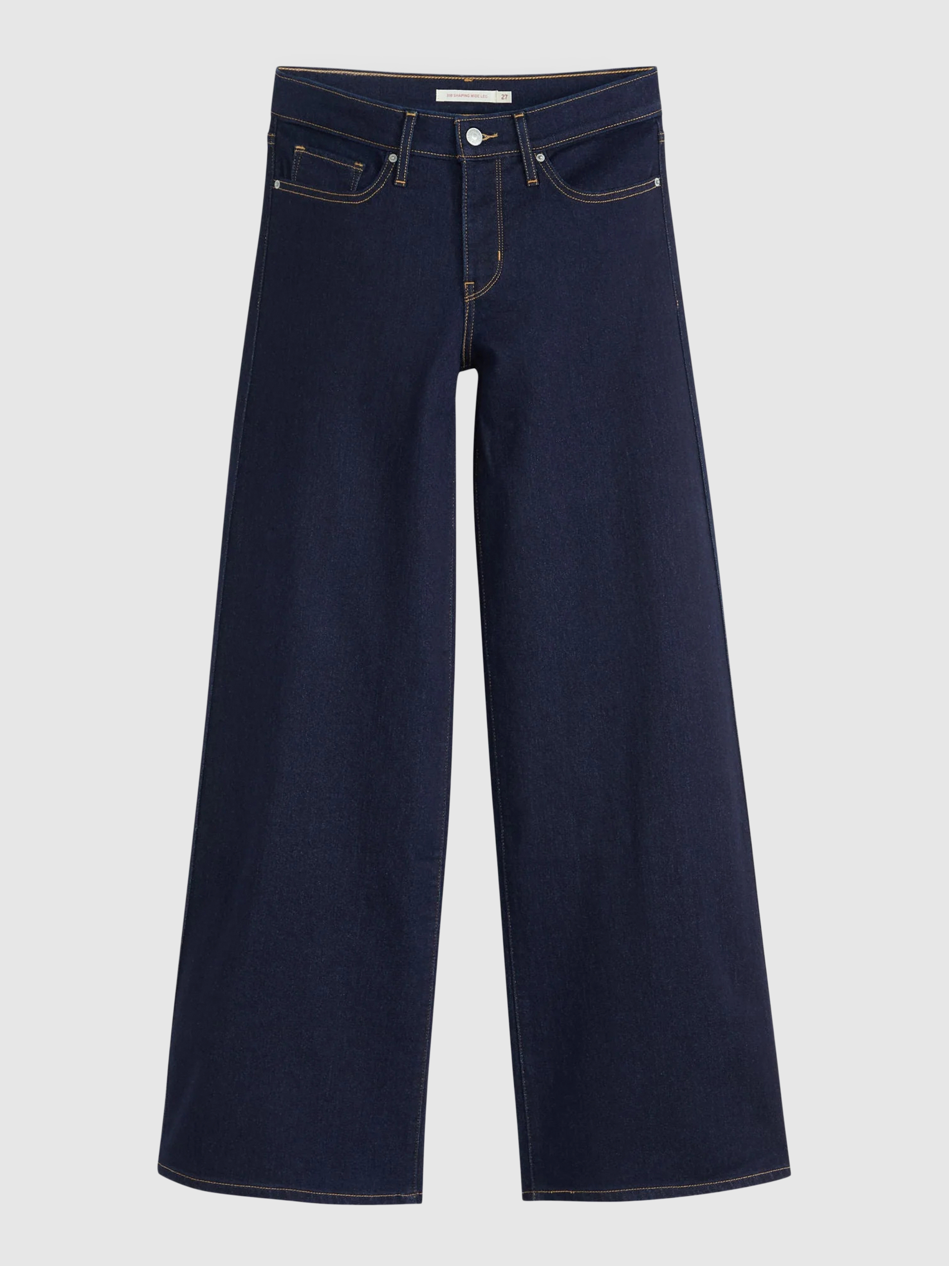 Pants Woman Dark Jeans Levis