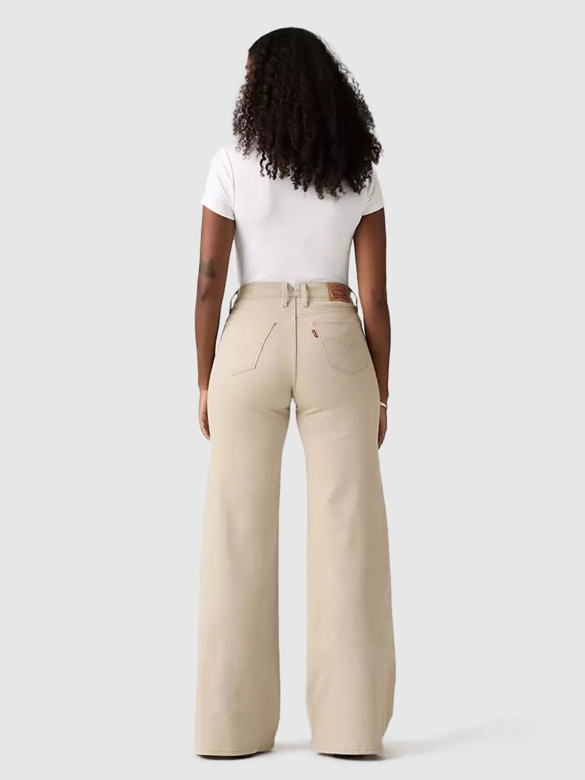 Pantalones Mujer Crema Levis