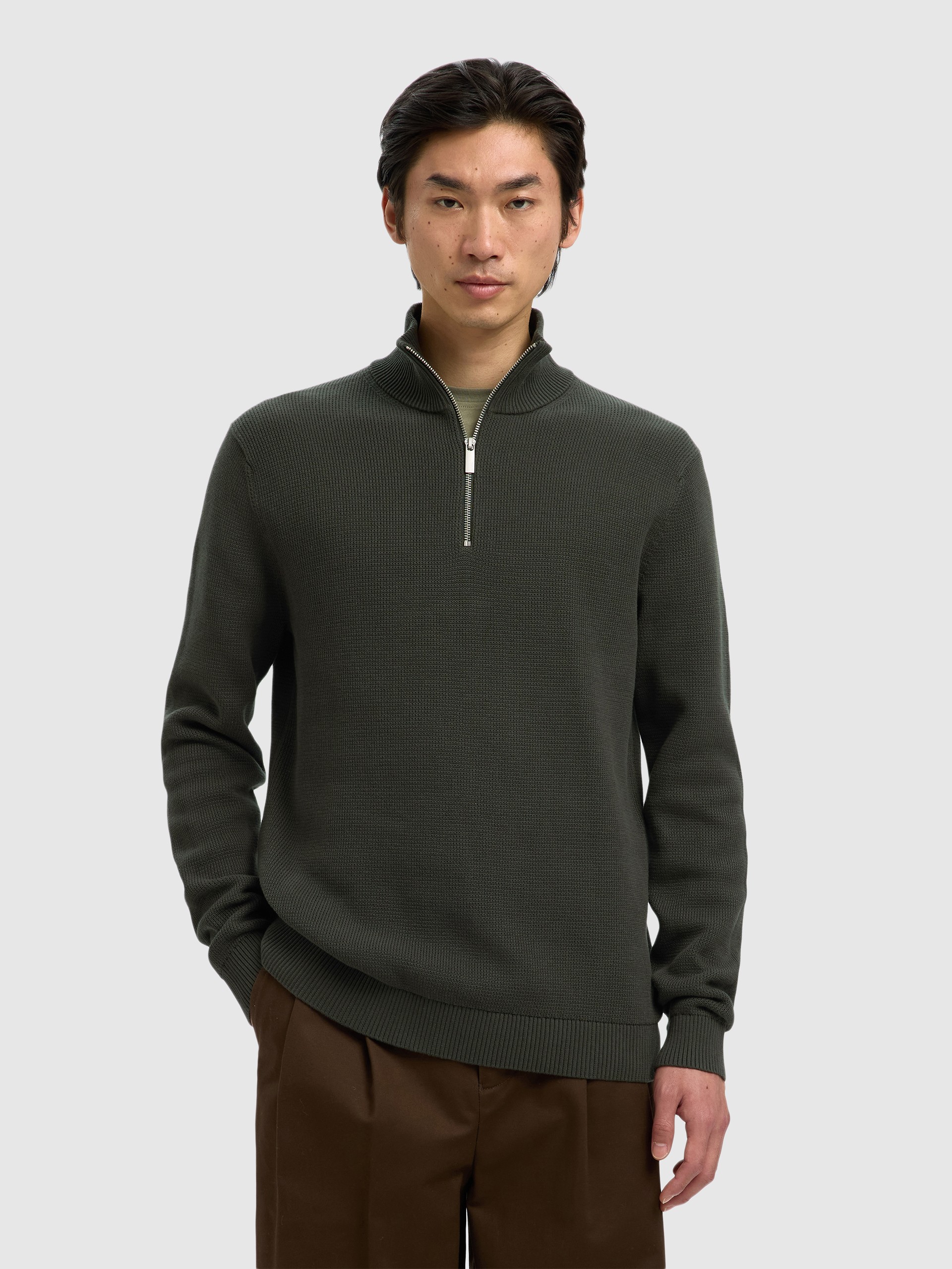 Polo Hombre Verde Selected